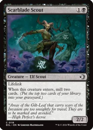 Scarblade Scout |  Foil (118) [Lorwyn Eclipsed]