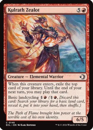 Kulrath Zealot |  Foil (148) [Lorwyn Eclipsed]