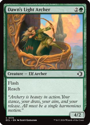 Dawn's Light Archer |  (174) [Lorwyn Eclipsed]