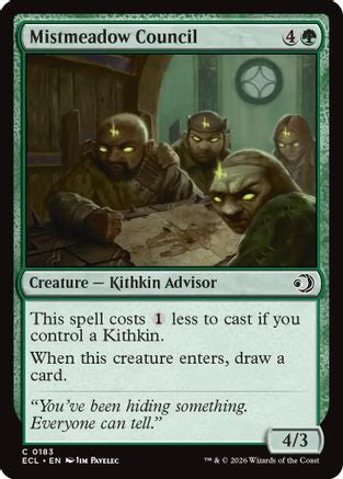 Mistmeadow Council |  Foil (183) [Lorwyn Eclipsed]