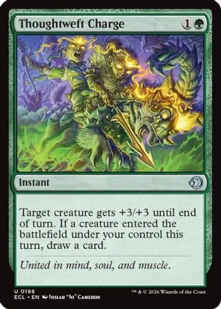 Thoughtweft Charge |  (198) [Lorwyn Eclipsed]