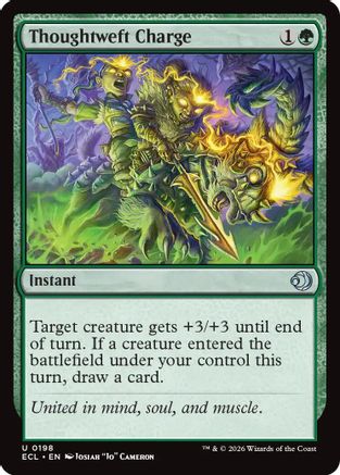 Thoughtweft Charge |  (198) [Lorwyn Eclipsed]