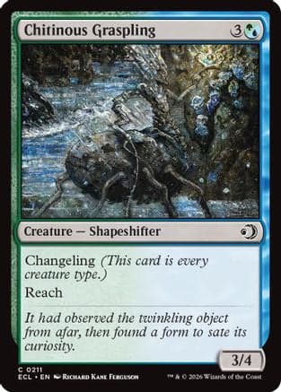 Chitinous Graspling |  (211) [Lorwyn Eclipsed]