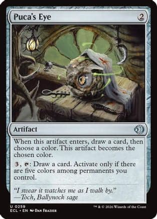 Puca's Eye |  Foil (259) [Lorwyn Eclipsed]