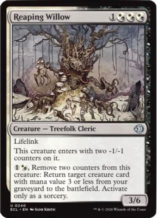 Reaping Willow |  (240) [Lorwyn Eclipsed]