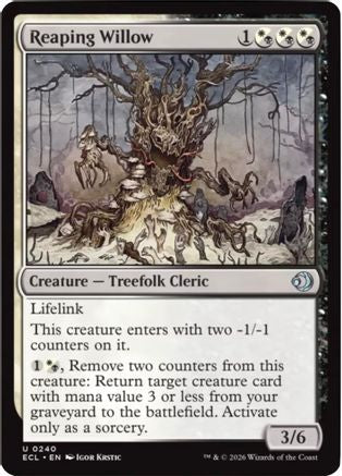 Reaping Willow |  (240) [Lorwyn Eclipsed]