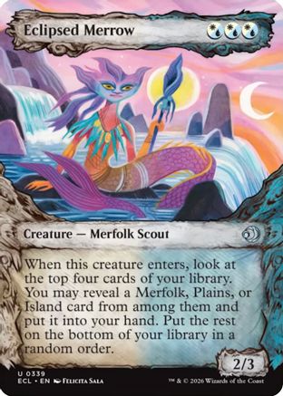 Eclipsed Merrow (Showcase) |  (339) [Lorwyn Eclipsed]