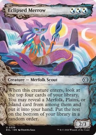 Eclipsed Merrow (Showcase) |  (339) [Lorwyn Eclipsed]