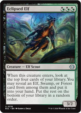 Eclipsed Elf |  (218) [Lorwyn Eclipsed]