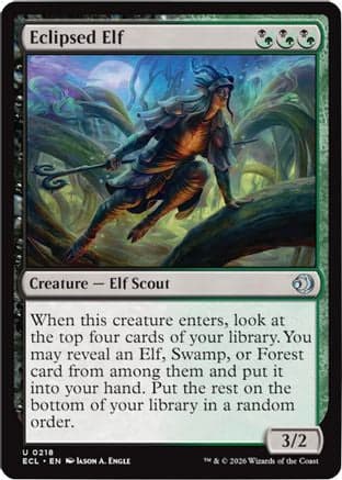 Eclipsed Elf |  (218) [Lorwyn Eclipsed]