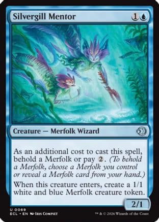 Silvergill Mentor |  Foil (069) [Lorwyn Eclipsed]