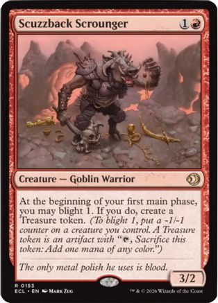 Scuzzback Scrounger |  (153) [Lorwyn Eclipsed]