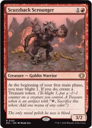 Scuzzback Scrounger |  (153) [Lorwyn Eclipsed]