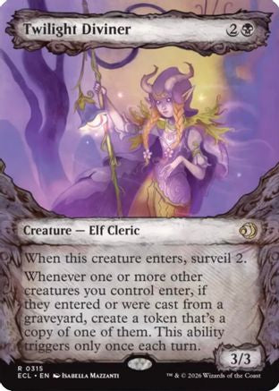 Twilight Diviner (Showcase) |  (315) [Lorwyn Eclipsed]