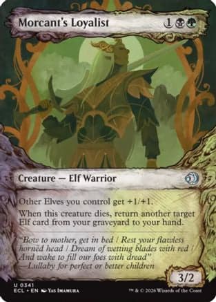 Morcant's Loyalist (Showcase) |  Foil (341) [Lorwyn Eclipsed]