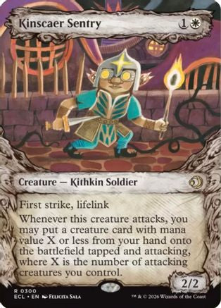 Kinscaer Sentry (Showcase) |  Foil (300) [Lorwyn Eclipsed]