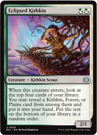 Eclipsed Kithkin |  Foil (220) [Lorwyn Eclipsed]