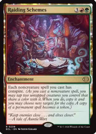 Raiding Schemes |  Foil (239) [Lorwyn Eclipsed]