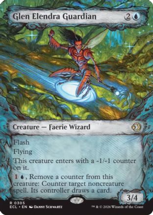 Glen Elendra Guardian (Showcase) |  Foil (305) [Lorwyn Eclipsed]