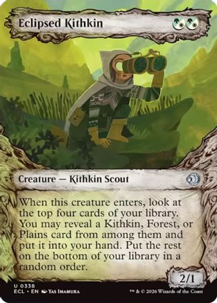 Eclipsed Kithkin (Showcase) |  (338) [Lorwyn Eclipsed]