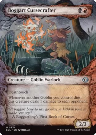 Boggart Cursecrafter (Showcase) |  Foil (331) [Lorwyn Eclipsed]