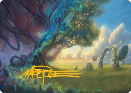 Morningtide's Light Art Card (Gold-Stamped Signature) |  (002) [Art Series: Lorwyn Eclipsed]