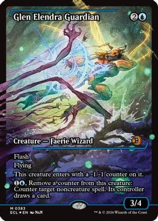 Glen Elendra Guardian (0383) (Showcase) |  Foil (383) [Lorwyn Eclipsed]