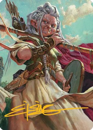 Brigid, Clachan's Heart Art Card (Gold-Stamped Signature) |  (029) [Art Series: Lorwyn Eclipsed]