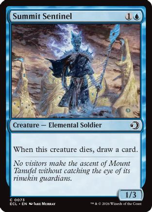 Summit Sentinel |  (073) [Lorwyn Eclipsed]