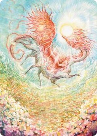 Eirdu, Carrier of Dawn Art Card |  (030) [Art Series: Lorwyn Eclipsed]