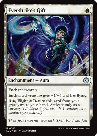 Evershrike's Gift |  Foil (015) [Lorwyn Eclipsed]