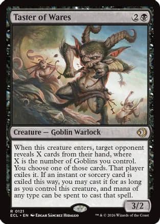 Taster of Wares |  Foil (121) [Lorwyn Eclipsed]