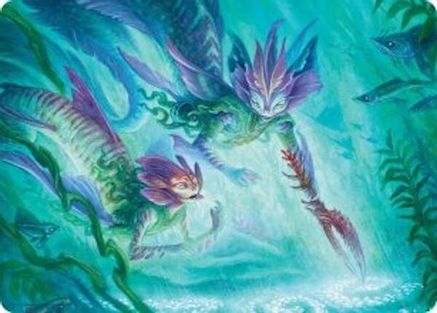 Silvergill Mentor Art Card |  (010) [Art Series: Lorwyn Eclipsed]