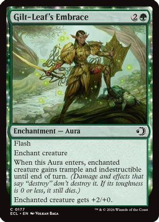 Gilt-Leaf's Embrace |  Foil (177) [Lorwyn Eclipsed]
