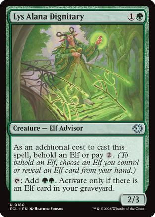 Lys Alana Dignitary |  (180) [Lorwyn Eclipsed]