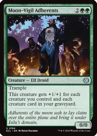 Moon-Vigil Adherents |  (184) [Lorwyn Eclipsed]