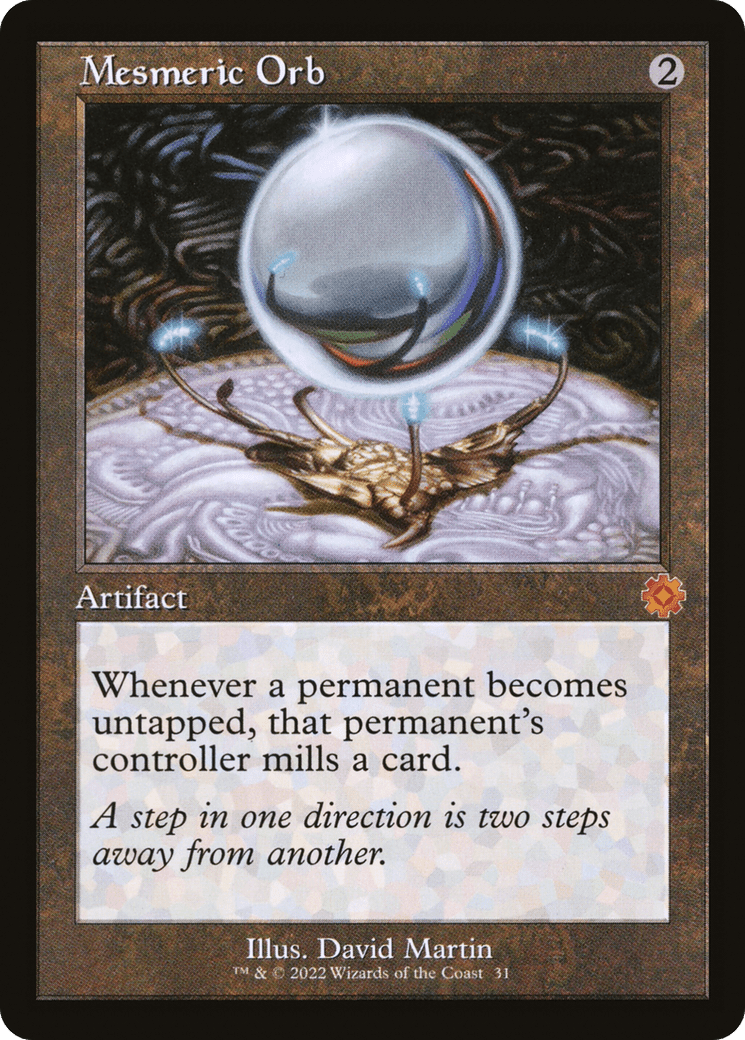 Mesmeric Orb (Retro) [The Brothers' War Retro Artifacts] Foil