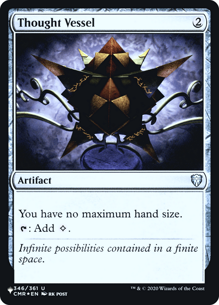 Thought Vessel |  Foil (CMR-346) [The List]