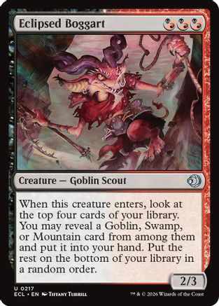 Eclipsed Boggart |  Foil (217) [Lorwyn Eclipsed]