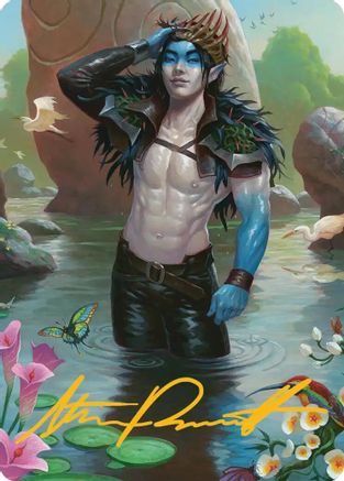 Oko, Lorwyn Liege Art Card (Gold-Stamped Signature) |  (031) [Art Series: Lorwyn Eclipsed]