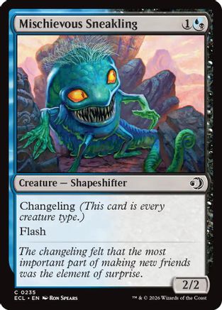 Mischievous Sneakling |  (235) [Lorwyn Eclipsed]