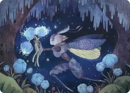 Bitterbloom Bearer Art Card |  (038) [Art Series: Lorwyn Eclipsed]