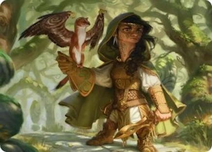 Crossroads Watcher Art Card |  (020) [Art Series: Lorwyn Eclipsed]