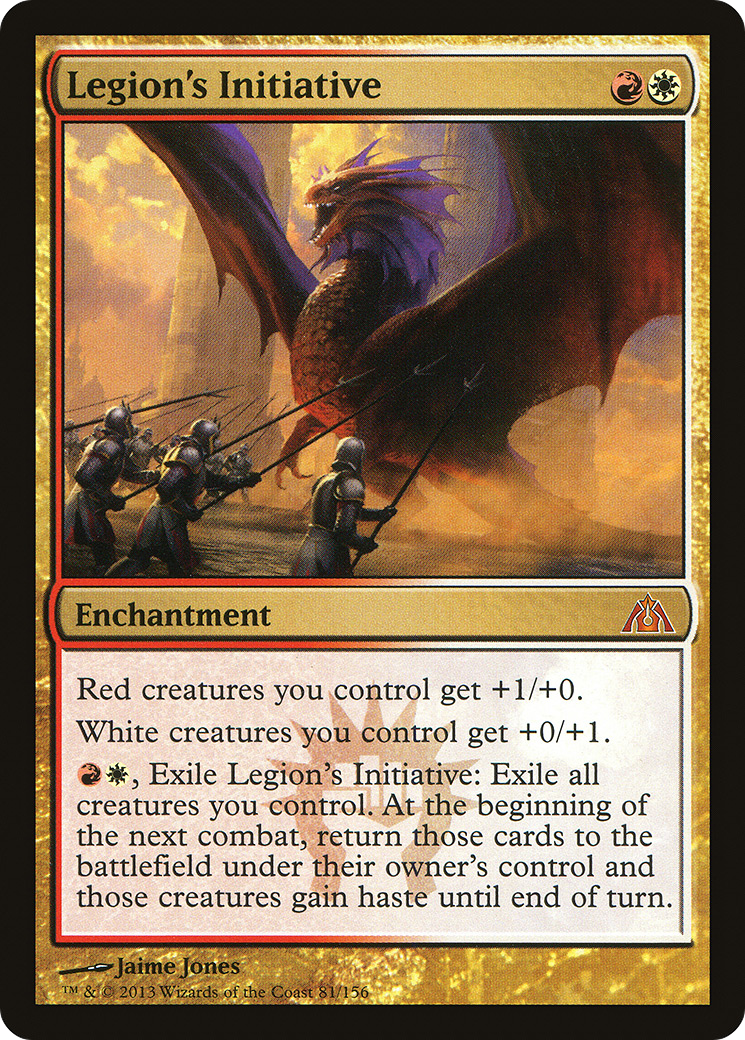 Legion's Initiative [Dragon's Maze] Foil