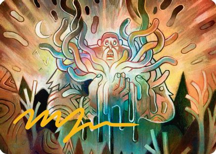 Aurora Awakener Art Card (40/54) (Gold-Stamped Signature) |  (040) [Art Series: Lorwyn Eclipsed]