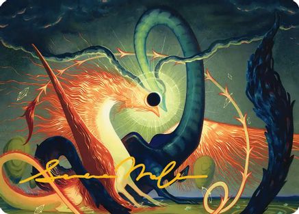 Celestial Reunion Art Card (42/54) (Gold-Stamped Signature) |  (042) [Art Series: Lorwyn Eclipsed]
