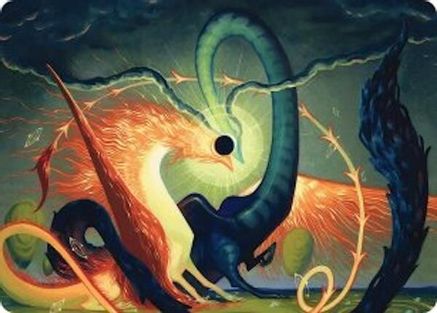 Celestial Reunion Art Card (42/54) |  (042) [Art Series: Lorwyn Eclipsed]