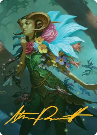 Maralen, Fae Ascendant Art Card (Gold-Stamped Signature) |  (024) [Art Series: Lorwyn Eclipsed]