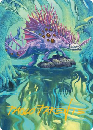 Wistfulness Art Card (Gold-Stamped Signature) |  (037) [Art Series: Lorwyn Eclipsed]