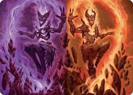 Fire Covenant Art Card |  (052) [Art Series: Lorwyn Eclipsed]